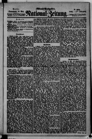 Nationalzeitung on May 21, 1864