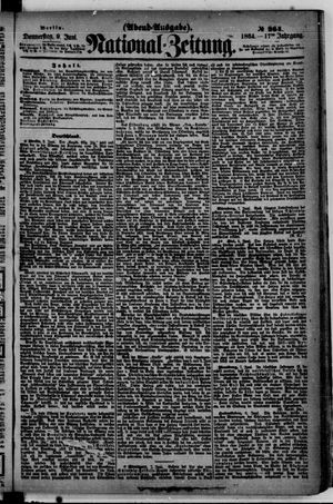 Nationalzeitung vom 09.06.1864