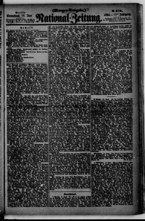 Nationalzeitung vom 18.06.1864