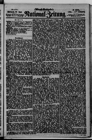 National-Zeitung vom 22.06.1864