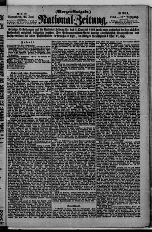 Nationalzeitung vom 25.06.1864