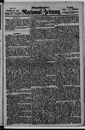 Nationalzeitung on Jun 28, 1864