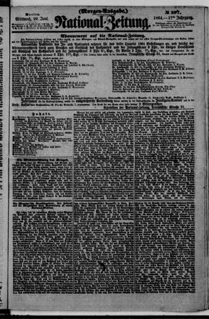 Nationalzeitung vom 29.06.1864