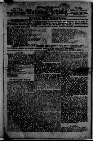 Nationalzeitung vom 01.07.1864