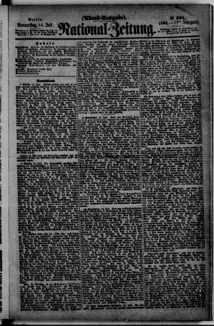 Nationalzeitung vom 14.07.1864