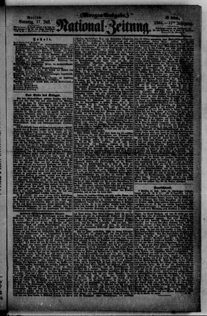 Nationalzeitung vom 17.07.1864