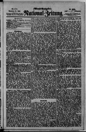 Nationalzeitung vom 18.07.1864