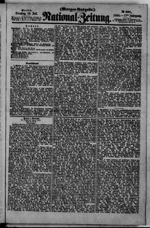 Nationalzeitung vom 19.07.1864
