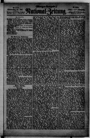 Nationalzeitung vom 21.07.1864