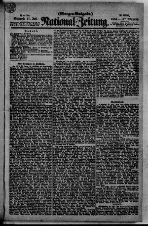 Nationalzeitung vom 27.07.1864