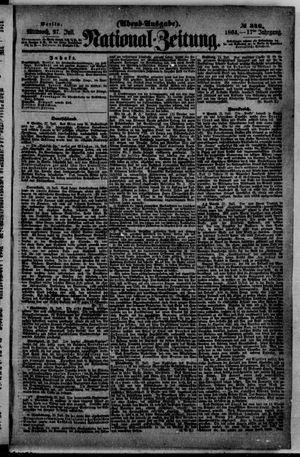 Nationalzeitung vom 27.07.1864