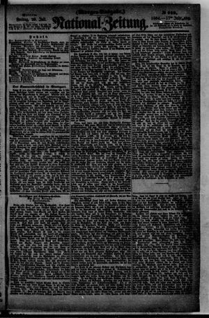 Nationalzeitung vom 29.07.1864