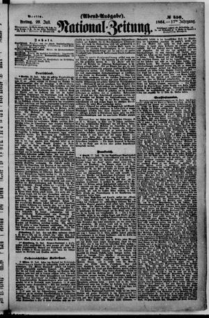 Nationalzeitung vom 29.07.1864