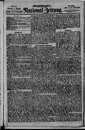 Nationalzeitung vom 01.08.1864