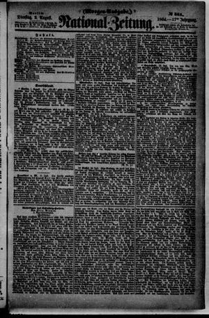 Nationalzeitung vom 02.08.1864