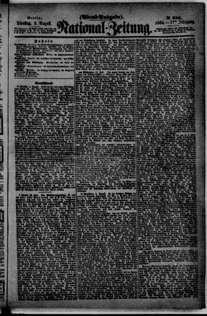 Nationalzeitung vom 02.08.1864