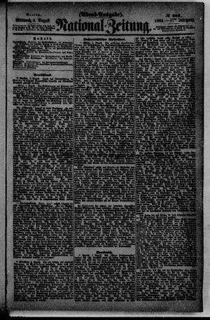 Nationalzeitung on Aug 3, 1864