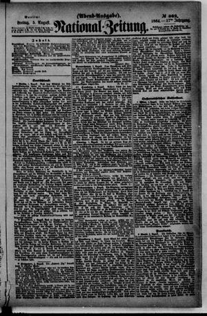 Nationalzeitung on Aug 5, 1864