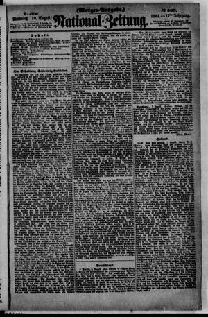 Nationalzeitung vom 10.08.1864