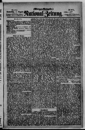 Nationalzeitung vom 11.08.1864