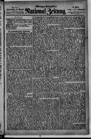 Nationalzeitung vom 18.08.1864