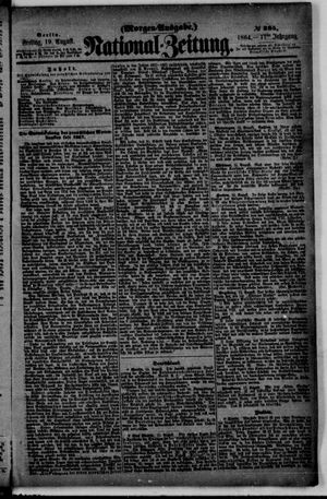 Nationalzeitung vom 19.08.1864