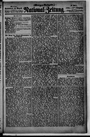 Nationalzeitung vom 20.08.1864
