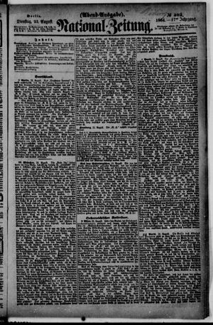 Nationalzeitung vom 23.08.1864