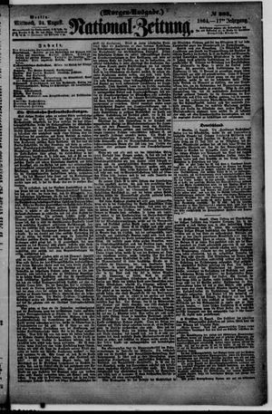 Nationalzeitung vom 24.08.1864