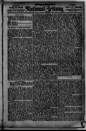 Nationalzeitung vom 26.08.1864