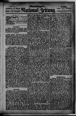 Nationalzeitung on Aug 27, 1864