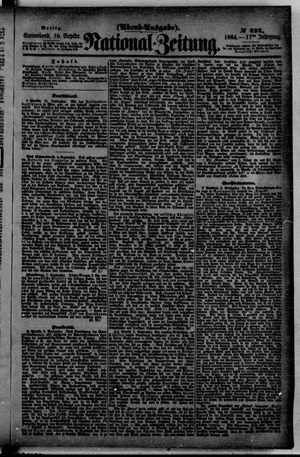 National-Zeitung vom 10.09.1864