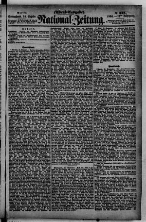 National-Zeitung vom 24.09.1864