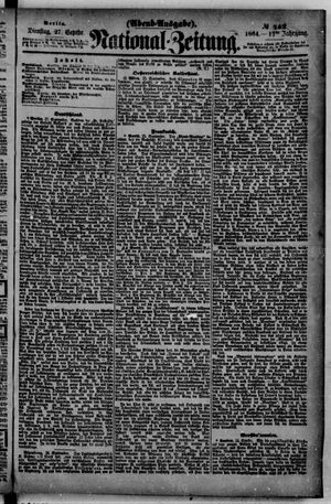 Nationalzeitung vom 27.09.1864