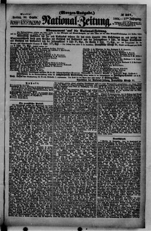 Nationalzeitung vom 30.09.1864