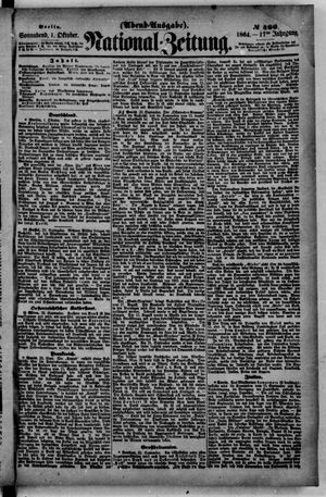 National-Zeitung vom 01.10.1864