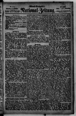 Nationalzeitung vom 03.10.1864