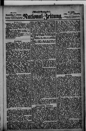 Nationalzeitung vom 06.10.1864