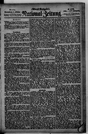 National-Zeitung vom 08.10.1864