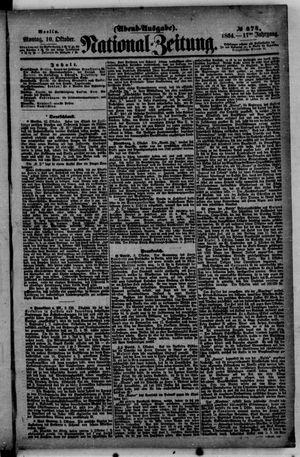 National-Zeitung on Oct 10, 1864