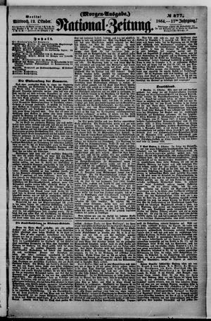 Nationalzeitung vom 12.10.1864