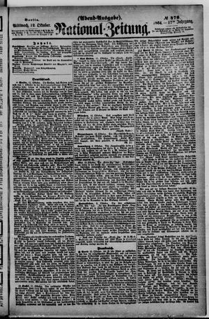 Nationalzeitung vom 12.10.1864
