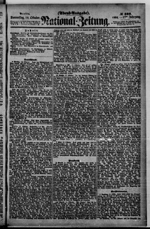 Nationalzeitung vom 13.10.1864