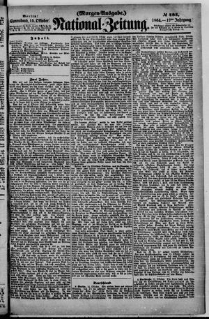 Nationalzeitung vom 15.10.1864