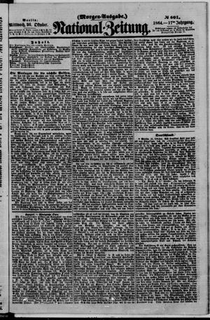 Nationalzeitung vom 26.10.1864