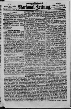 Nationalzeitung on Oct 28, 1864