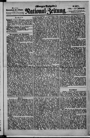 Nationalzeitung vom 29.10.1864