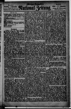 Nationalzeitung vom 01.11.1864