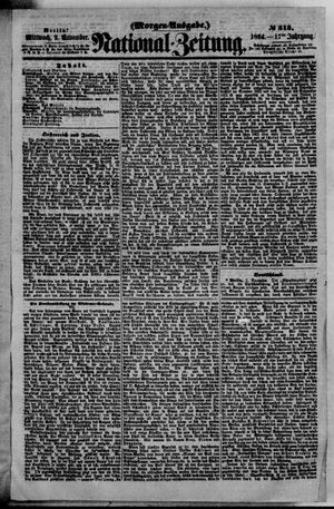 Nationalzeitung vom 02.11.1864