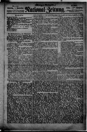 Nationalzeitung vom 06.11.1864